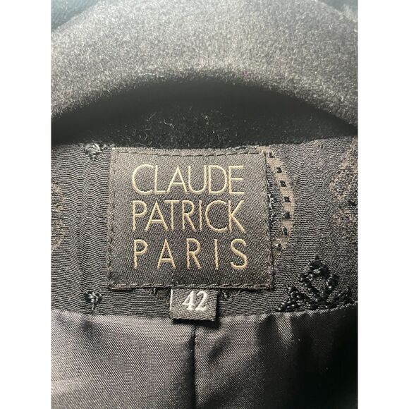 Vintage‎ Claude Patrick Paris Size EU 42/US 6 Jacket with belt Made in France - Picture 4 of 10